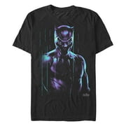 Men's Marvel Black Panther Cyberpunk Graphic Tee Black 5X Large
